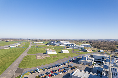 Arial view of Daedalus